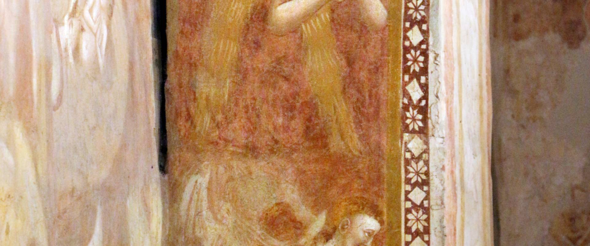 Scuola bolognese, ciclo dell'abbazia di pomposa, 1350 ca., giudizio universale, inferno 05 foto di Sailko